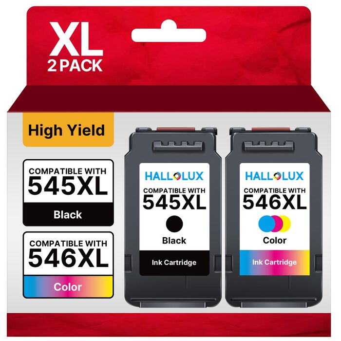 Картриджі для принтера Canon PG-545XL та CL-546XL (Multipack), чорний та кольоровий, сумісні