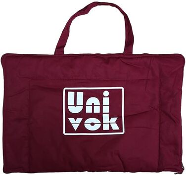 Переносний килимок для собак Univok, миючий, для дому та подорожей (темно-червоний)