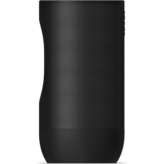 Sonos Move 2: Портативна бездротова колонка Wi-Fi/Bluetooth, чорна. До 24 год роботи, зарядка без дротів, сумісність з Alexa