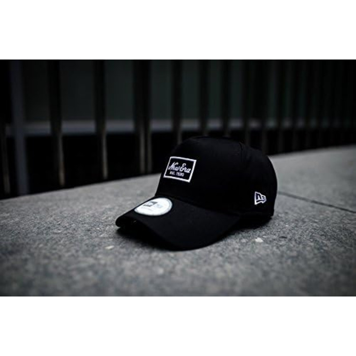 Кепка New Era 9FORTY Script Trucker - Маронова/Біла, Чорний колір, Єдиний розмір