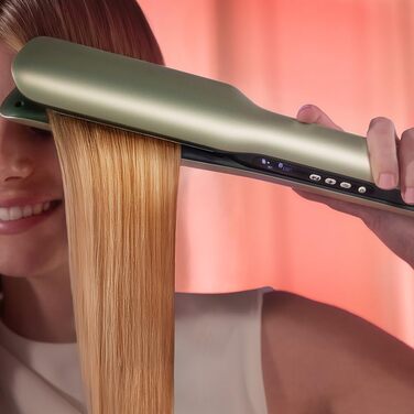 Випрямляч для волосся Cecotec AirLisse 2in1 ForceDry з функцією іонізації та холодного повітря, 1000 Вт, чорний