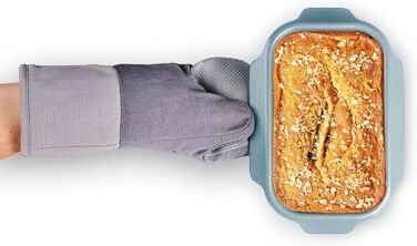 Joseph Nest Bake Non-Stick Loaf Pan 19 x 30 x 7 cm, Carbon Steel, Easy-Release Handles, Stackable, Space-Saving Design, 2lb
