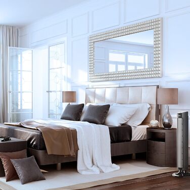 Вентилятор Vornado AC Tower M з дистанційним керуванням, таймером та низьким рівнем шуму (38 дБ), висота 84 см