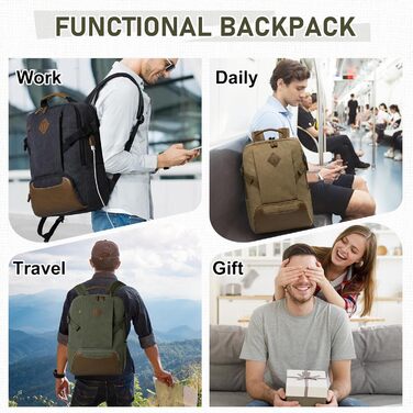 Чоловічий рюкзак для ноутбука 15.6