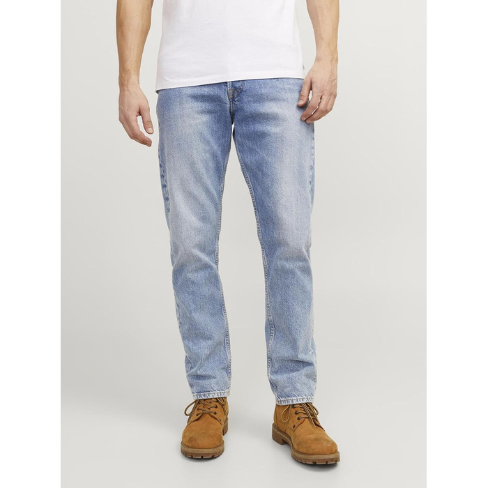 Джинси чоловічі JACK & JONES JJICHRIS SBD 920 NOOS Relaxed Fit, сині, 34W/32L