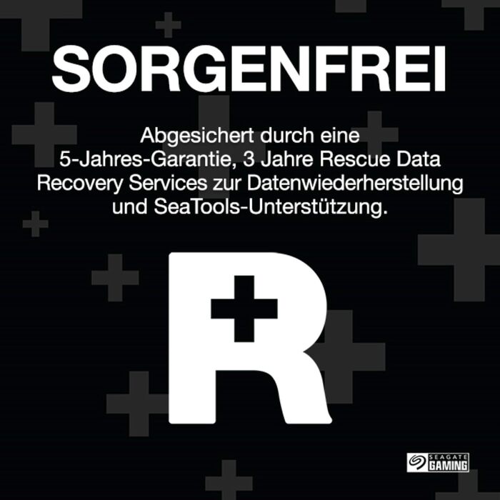 SSD Seagate FireCuda 530R 4TB NVMe PCIe Gen4 x4 для PS5/PC - 7400 МБ/с, 3D TLC NAND, 5.050TBW, Data Rescue Service