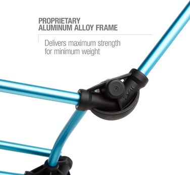 Стілець Helinox Ground Chair: легкий, складний, для кемпінгу та подорожей, чорний