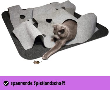CatMountain® Cat Carpet, Cat Tunnel, Cat Toy, Interactive Cat Toy, Kitten Toy for Your Cat.