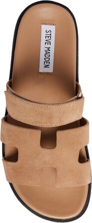 Сандалі Steve Madden Mayven жіночі, бежево-коричневі, замша, 40 EU