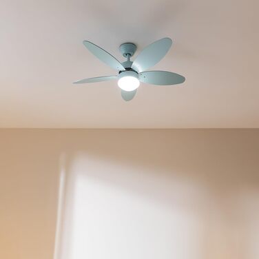 Стельовий вентилятор з підсвічуванням Cecotec EnergySilence Aero 4260 Full Sky 106 см, 40W, пульт, таймер, 6 швидкостей, синій
