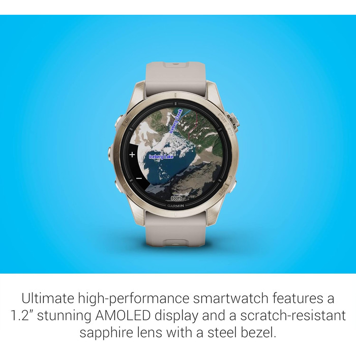 Розумний годинник Garmin epix Pro (Gen 2) Sapphire Edition 42 мм: преміум-модель з інтегрованою ліхтариком та передовою технологією тренувань