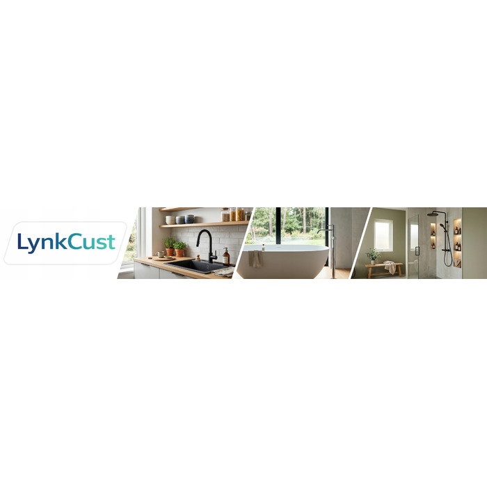 Інтелектуальне сидіння для унітаза LynkCust, біла смола