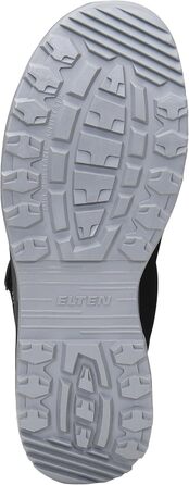 Робочі черевики ELTEN Scott XXT ESD S1PS, текстильні, чорні, для жінок та чоловіків, з пластиковою захисною капами (легші за сталеві), спортивні, 37 EU