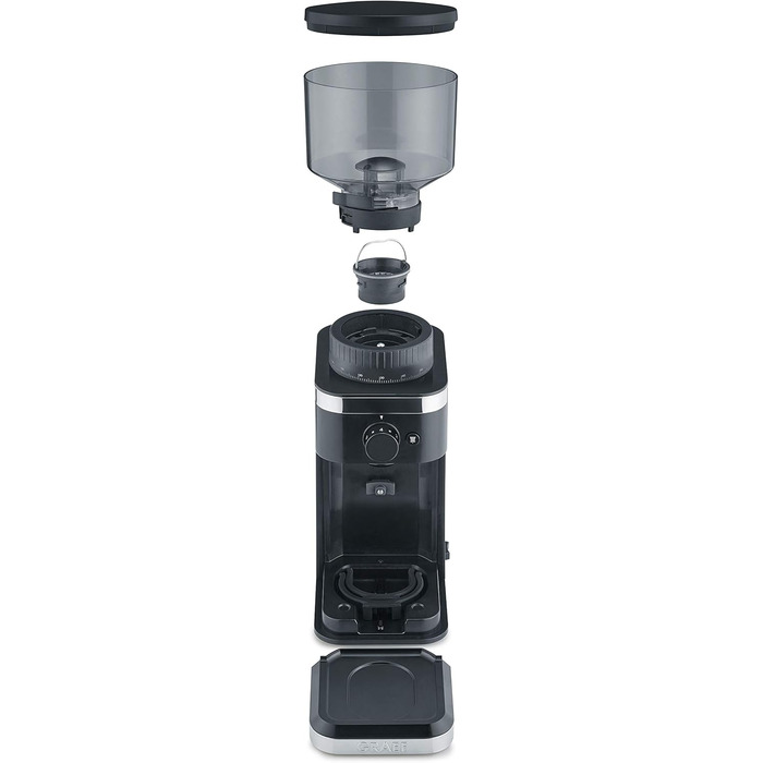 Кавомолка GRAEF CM502 чорна, для дому