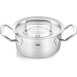 Каструля Fissler Original-Profi Collection 1,4 л, 20 см, нержавіюча сталь, з металевою кришкою, для індукції