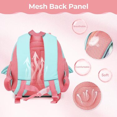 Дитячий рюкзак PROTAURI для школи, садочка та подорожей (3-5 років, курка)