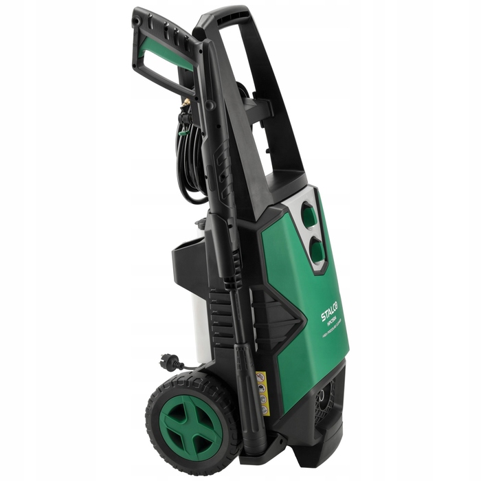 Мийка високого тиску Stalco 2000W: самозасмоктувальний насос, піногенератор, пістолет та шланг