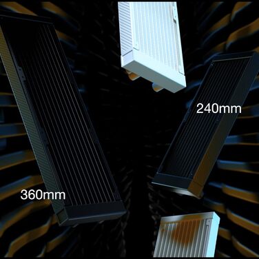 Система водяного охолодження be quiet! Light Loop 360mm Black для розгіну, 3x вентилятори Light Wings LX 120mm PWM ARGB, стильний водоблок з ARGB-PWM хабом, висока продуктивність