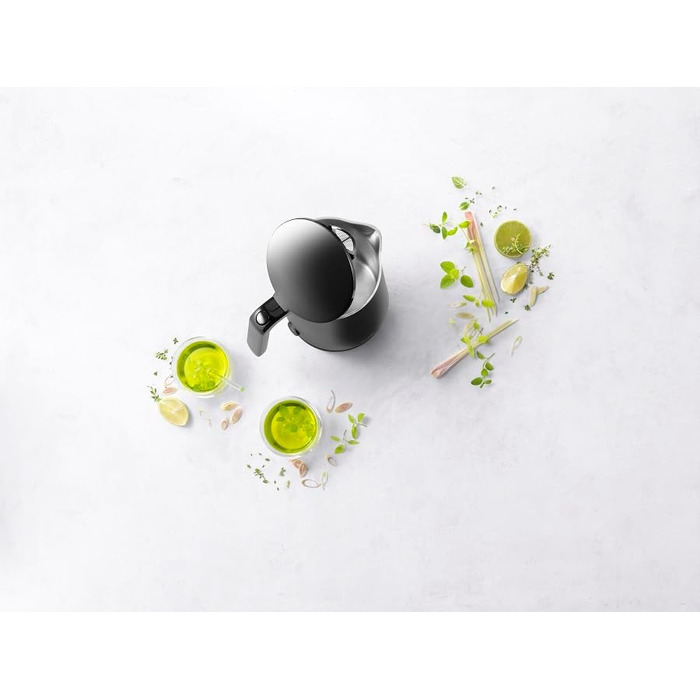 ZWILLING ENFINIGY Kettle with Stainless Steel Scale Filter & Overheat Protection, Cordless, 1850 Watts, 1.5 Liters, Black