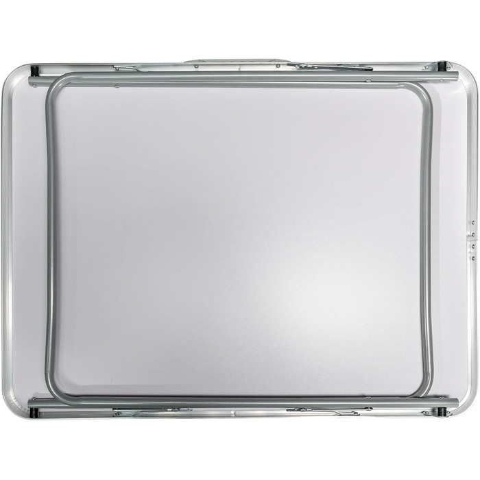 Складний алюмінієвий стіл Grafner XL для кемпінгу, саду, пікніка 80x60x70 см, вантажопідйомність 50 кг