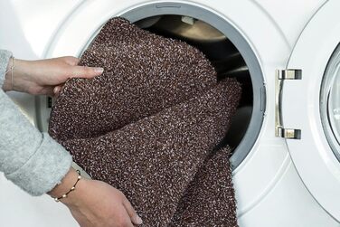 Килимок для дому Samson Sauberlauf, 40x60 см, бежевий (Braun), для внутрішнього та зовнішнього використання, миючий, з антиковзким покриттям