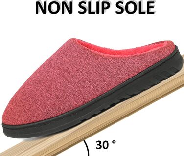 Тапочки зимові для дому жіночі/чоловічі, тепла піна пам'яті, бавовна, рожевий (36/37 EU)