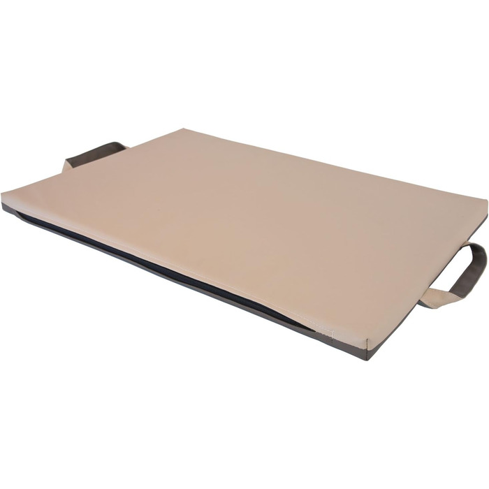 CopcoPet Dog Mat Alex 108 x 78 cm XL – Robust Faux Leather – Washable, Dishwasher Safe, Non-Slip & Easy to Clean – For Large Dogs, Car, Garden, Camping – With 3.5cm Foam Core (128 x 88 cm, Mocca)