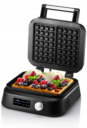 Вафельниця Kerch Siesta 2500 Вт, чорна