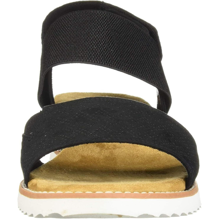 Сандалі жіночі Skechers Desert Kiss чорні 39 EU з мікрофібри та замші Gore-Tex