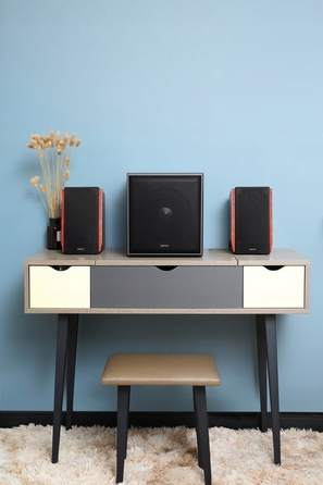 Комплект акустичних систем 2.0 Edifier R1700BTs, 66 Вт, коричневий