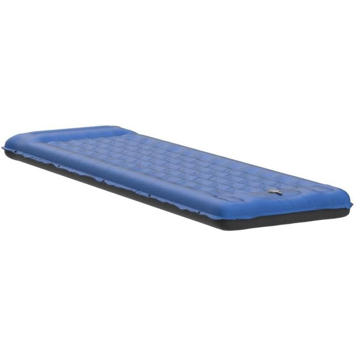 Isomatte Camping Mat - Self-Inflating Sleeping Pad, 12cm Thick, Compact, Waterproof Air Mattress with Foot Pump & Pillow, Anti-Ripstop Sleeping Mat for Hiking & Beach - Blue