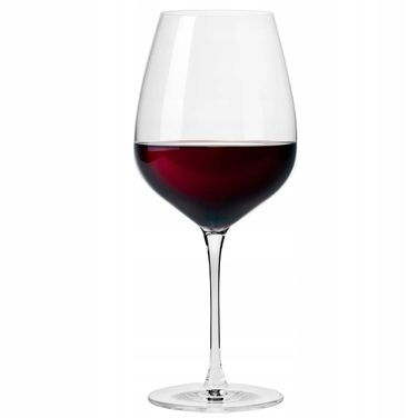 Келихи для червоного вина Krosno Pinot Noir, прозорі, 810 мл, 6 шт.