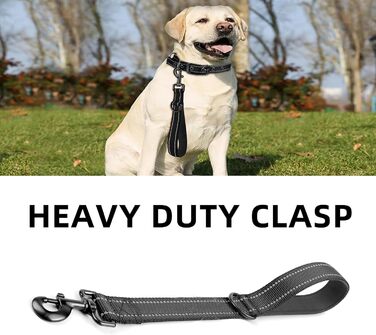 Автомобільний поводок для собак Yuiturt: безпечний, короткий, з відбиваючими елементами та ручкою