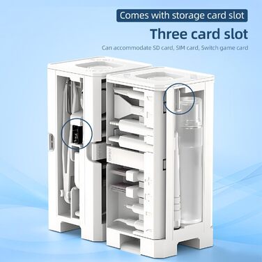 Набір для чищення клавіатури 32 в 1: для ноутбука, iPhone, AirPods та екрану. Комплект для чищення ПК з кріпленням для клавіш та очисником екрану. Ідеально для геймінгу та офісу