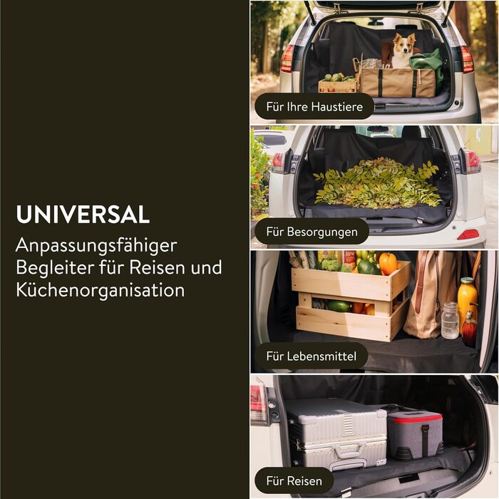 Захисна підкладка для багажника Pretex - килимок для собаки в авто, вологостійкий, 153 x 103 см