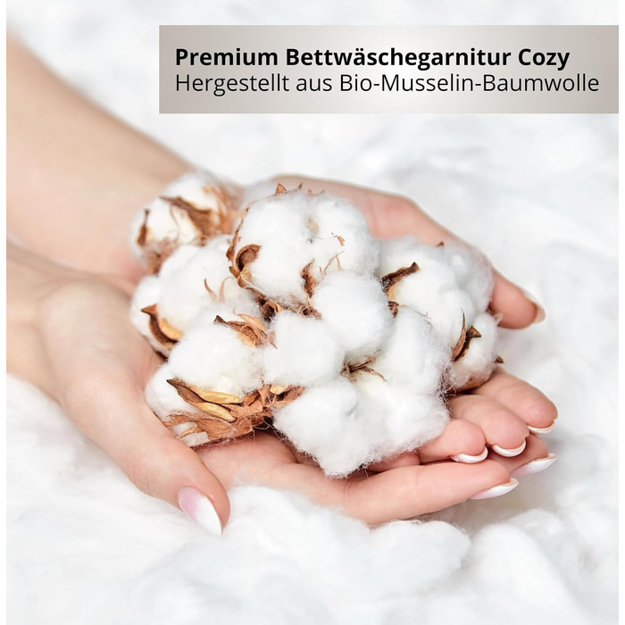 Дитяча постільна брова Kinderbettwäsche 100x135, 2 шт. | Органічна бавовна, сертифікат ÖkoTex, для алергіків | Комплект постільної білизни з 1 простирадлом 135x100 см та 1 наволочкою 40x60 см | Бежевий колір