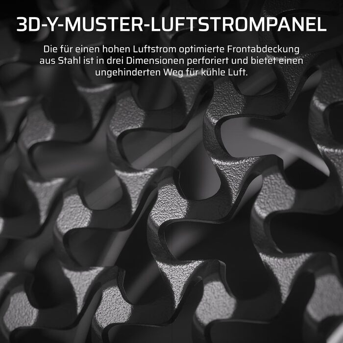 Корпус ПК CORSAIR 4000D RS ARGB Mid-Tower ATX з RGB підсвічуванням, чорний