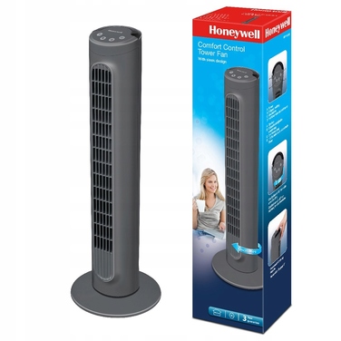 Колонний вентилятор Honeywell HYF1101E4, сріблястий/сірий