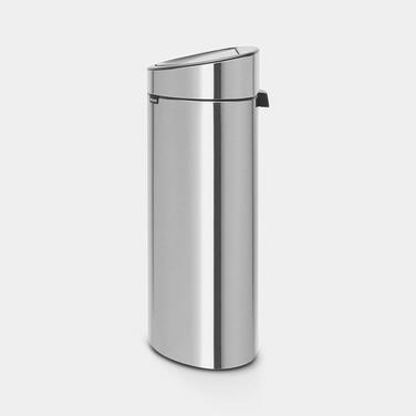 Відро Brabantia Touch Bin New з нержавіючої сталі, 40 л, матове, 32.8 x 48.3 см