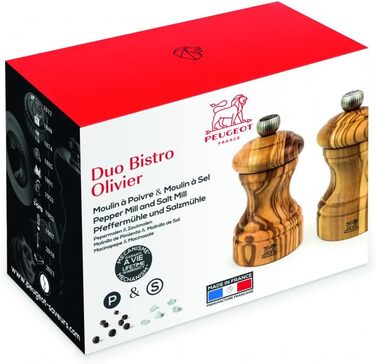 Peugeot 6 Moulin, Olivewood, 10 cm