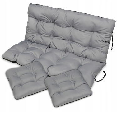 Подушка Superkissen24, 120 x 110 x 10 см, сіра