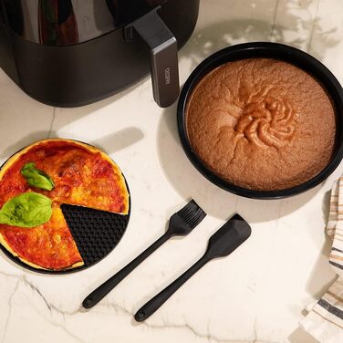 Фритюрниця без олії Cecotec Cecofry Bombastik 6000 Full, 6 л, 1700 Вт, PerfectCook, 12 режимів, чорний | з аксесуарами