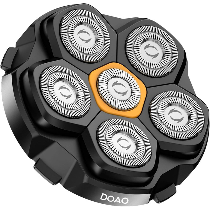 Електричний гоління для чоловіків DOAO 2025: водонепроникний, з 6D-флексом, плаваюча головка, для сухого та вологого гоління, USB-C, ідеально для подорожей