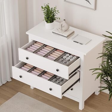 Lifewit 10-Piece Hemnes Organizer Set for Dresser, Changing Table, Closet Organizer, Drawers, Organization System for Changing Supplies, Baby Clothes, Socks, Bras, Underwear