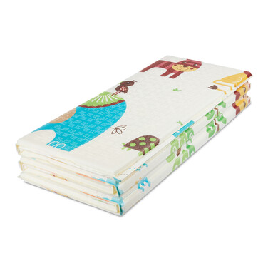 Relaxdays Foldable Play Mat with Animals