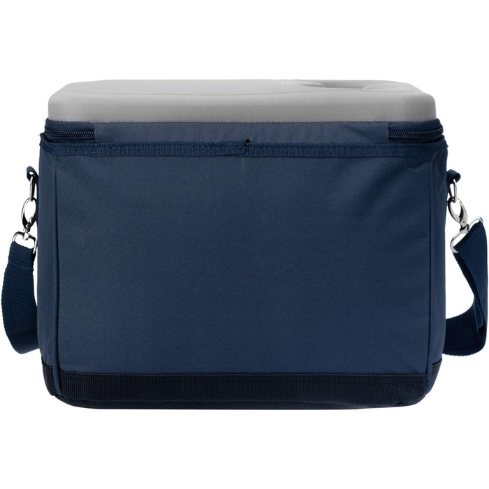 Термосумка Anndora 22 л, 35 x 24 x 27 см, для пікніка, блакитний/білий колір