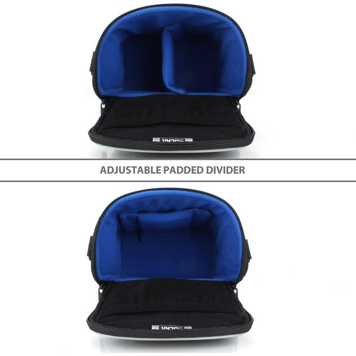 Чохол для камери DSLR USA Gear: зручний, з регульованим плечем, для Nikon, Canon, Panasonic, чорний