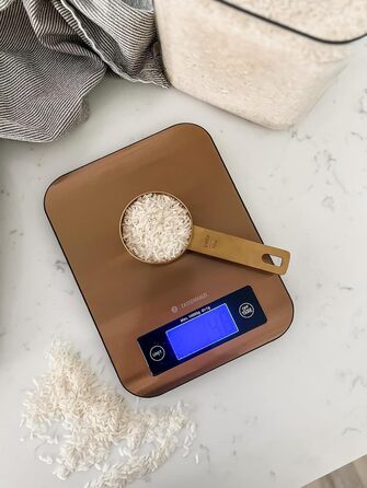 Кухонні ваги Zassenhaus Pure - цифрові, мідні, для дому