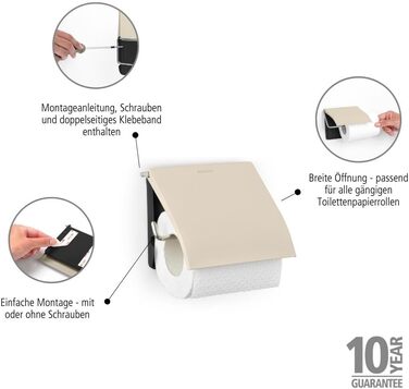 Тримач для туалетного паперу Classic, бежевий (Soft Beige)