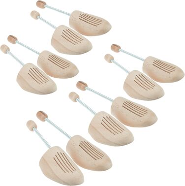 Max Basic Premium Shoe Stretcher, Shoe Former, Wooden Beech Shoe Shaper Set of 5 Pairs